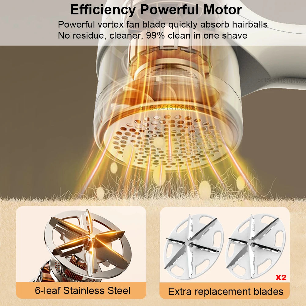 Electric Lint Remover Rechargable Cloth Fabric Shaver Portable HairBall Shaver Fluff Pellet Remove Machine for Clothes Sweater