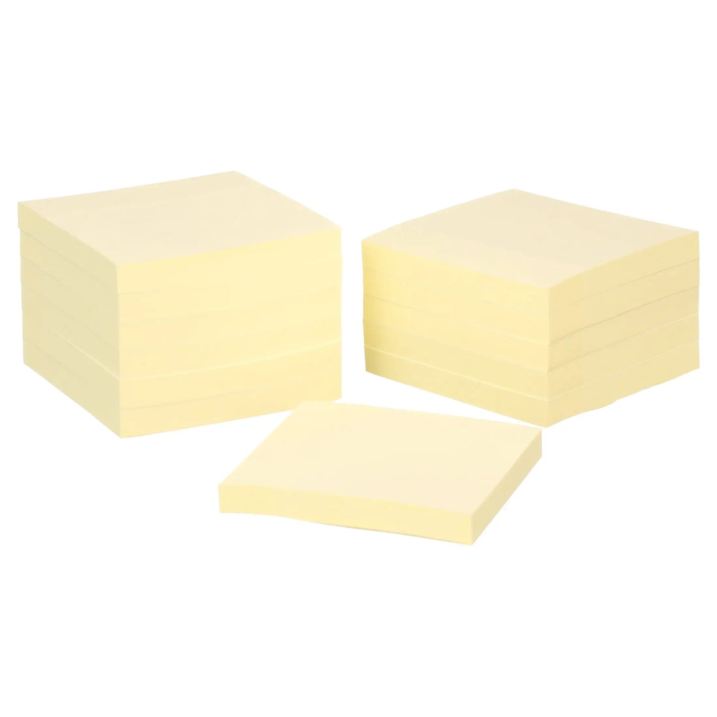 Paper Sticky Notes, Yellow, 3 X 3, 1200 Sheets