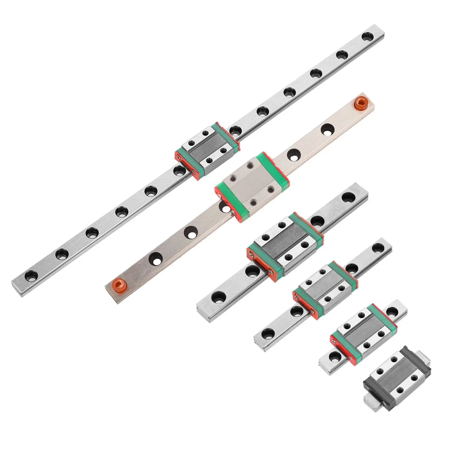 1pc LML9B Miniature Linear Rail Rail 150mm Width Slide Block Linear Rail Linear Rail Carriage Linear Motion Rail