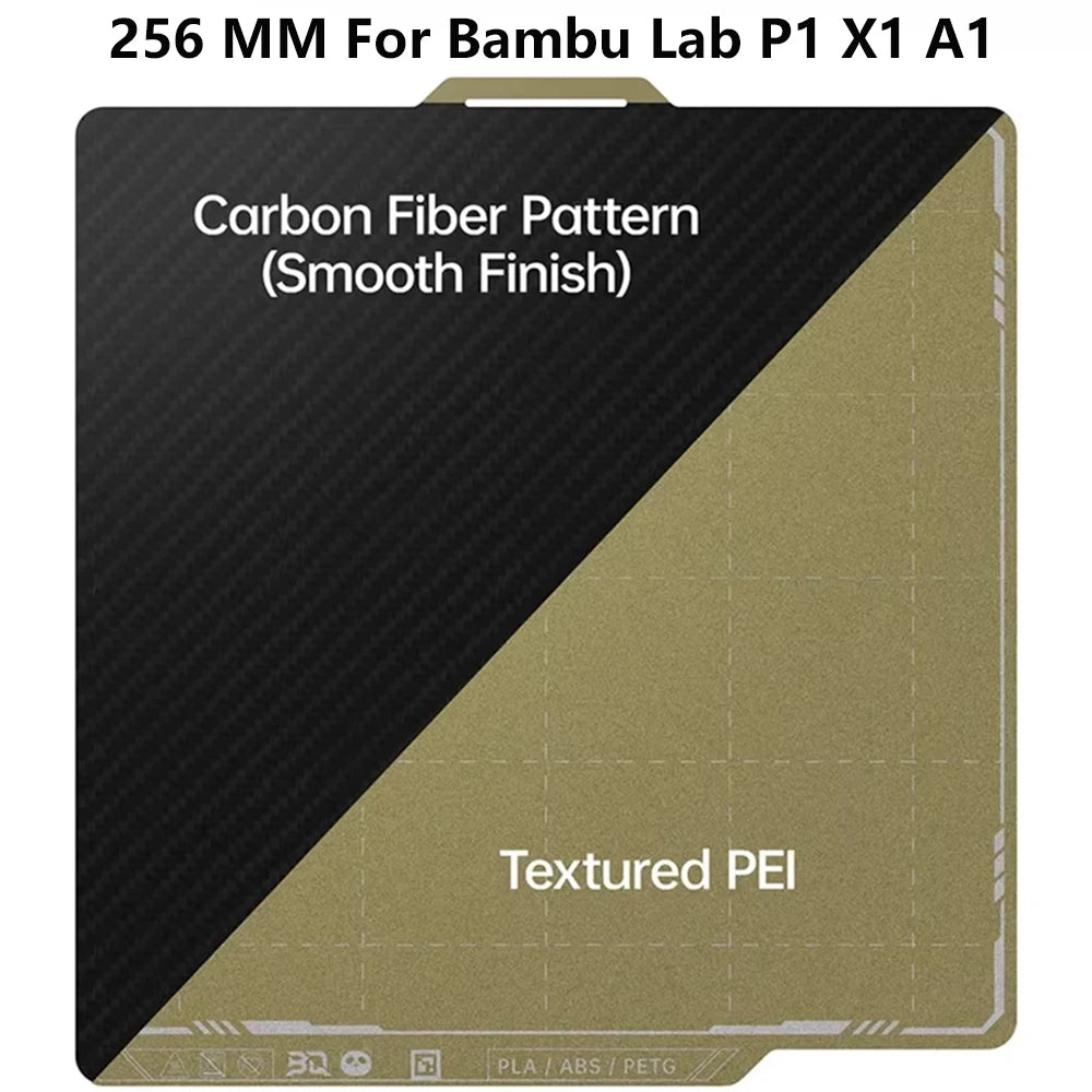 BIGTREETECH Panda Build Plate For Bambu Lab P1 A1 X1 A1 Mini Sheet Spring Steel PEI PEO PET CryoGrip Pro Honeycomb Houndstooth