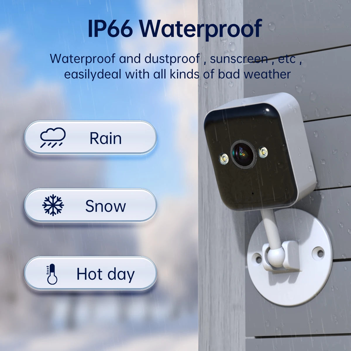 JOOAN 1080P WiFi Camera Smart Home Outdoor Wireless IP Surveillance Camera Security Baby Monitor CCTV Audio Video Surveillance