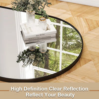 26x71 Inch Full Length Mirror - Aluminum Alloy Frame, Extra Large Floor Mirror