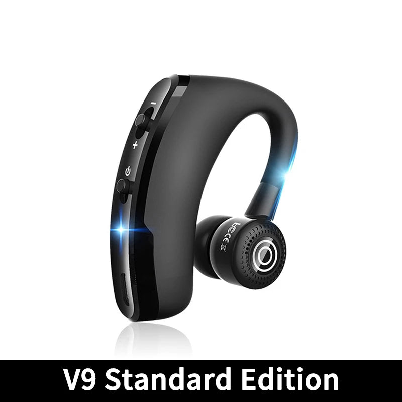 Гарячий продаж V8S/V9S Навушники Bluetooth 5.0 Бізнес Handsfree Бездротові навушники Стерео Водонепроникні спортивні навушники Haedset з мікрофоном