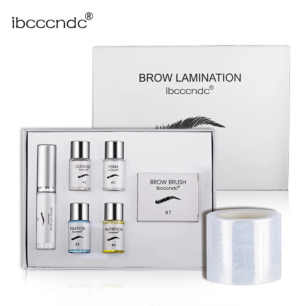 Brow Lamination Kit Semi-permanent Brow Lift Extension Kit Brow Lash Lift Brow Lamination Eyelash Lifting Perming Lashes Makeup