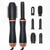Hair Dryer Brush 5 in 1 Detachable Blow Dryer Brush Negative Ionic Hot Air Brush Hair Styling Tool Set Round Hot Air Straighten