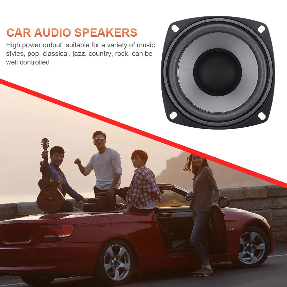 4/5/6 Inch Car Speaker Universal HiFi Coaxial Car Stereo Speaker Full Range Frequency Automotive Audio Music Stereo Subwoofer