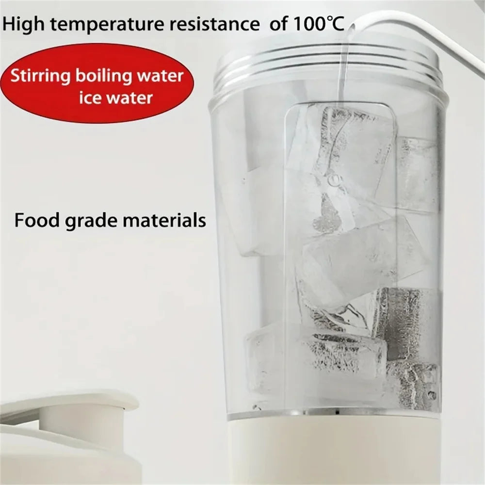 1 Piece/13.53 Oz Portable Charging Electric Stirring Cup Automatic Self Mixing Cup-Sports Cup with Electric Stirring 