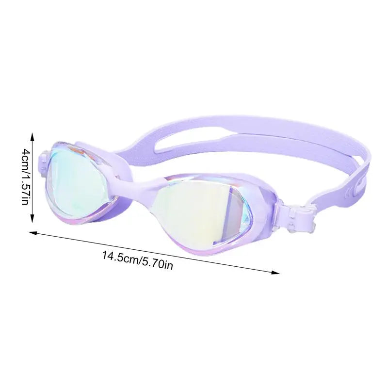 Waterproof Anti Fog Swimming Goggles Adjustable Eyewear Swimming Glasses Electroplating Anti-fog Dive Masks Goggles For Adult
