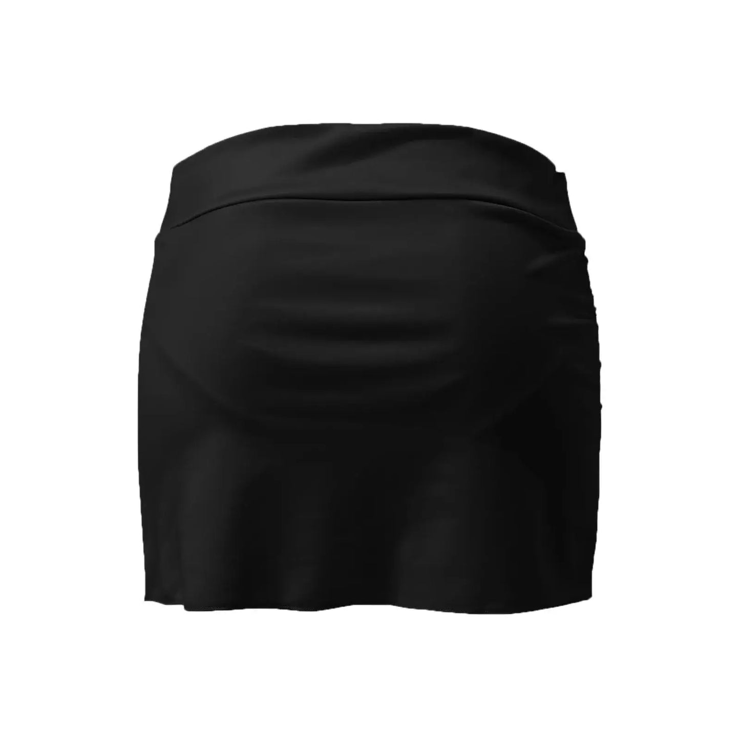 Women's Swimsuit Skirt Sexy Swimwear Beach Dress High Waist Shirring Mini Skirt Bikini Bathing Suit Female Swim Bikini Bottom