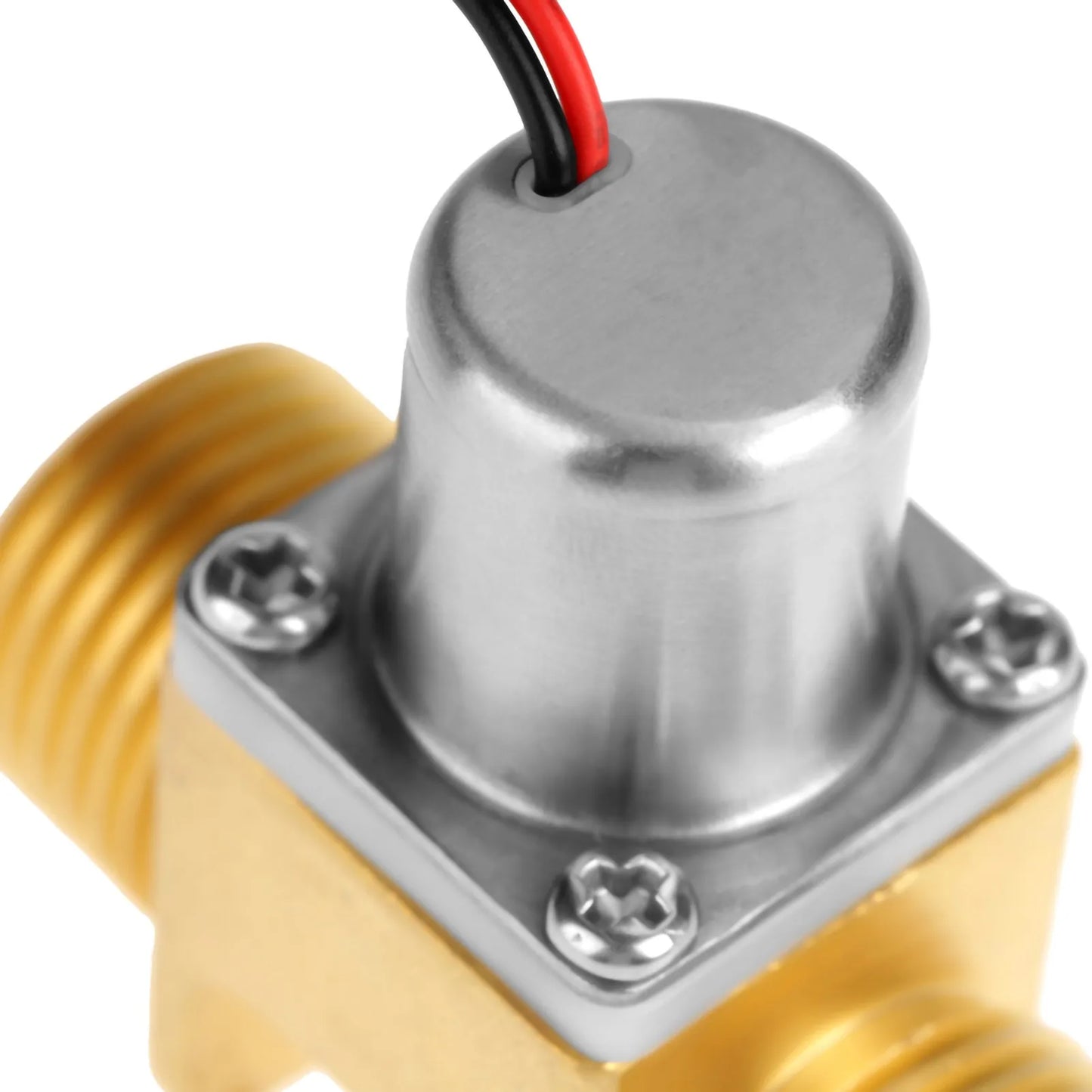 1/2 Electric Solenoid Valve Pulse Electromagnetic Valve 4.5V 1/2" Water Pulse Electromagnetic Valve Brass Solenoid Valve