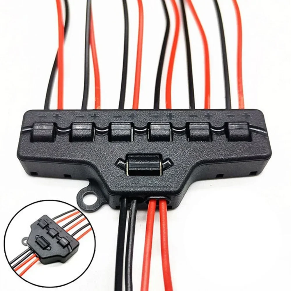 Low Voltage Quick Connect Wire Splitter for LED Strip Lighting 2 IN 12 OUT Distribution Block Terminal Connector