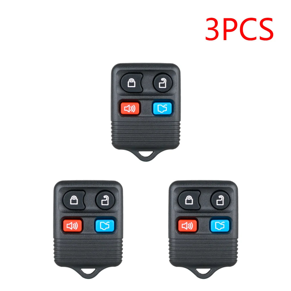 2-5pcs 4 Button Keyless Entry Fob 315MHz Keyless Entry Remote Control Clicker Transmitter for Ford Escape Excursion Expedition