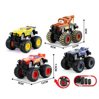 Disney Pixar Cars Lightning McQueen SUV Black Storm Jackson Cruz Mater Big wheel Offroad Metal Cars Toy Kids Christmas Gifts EzBuyCo