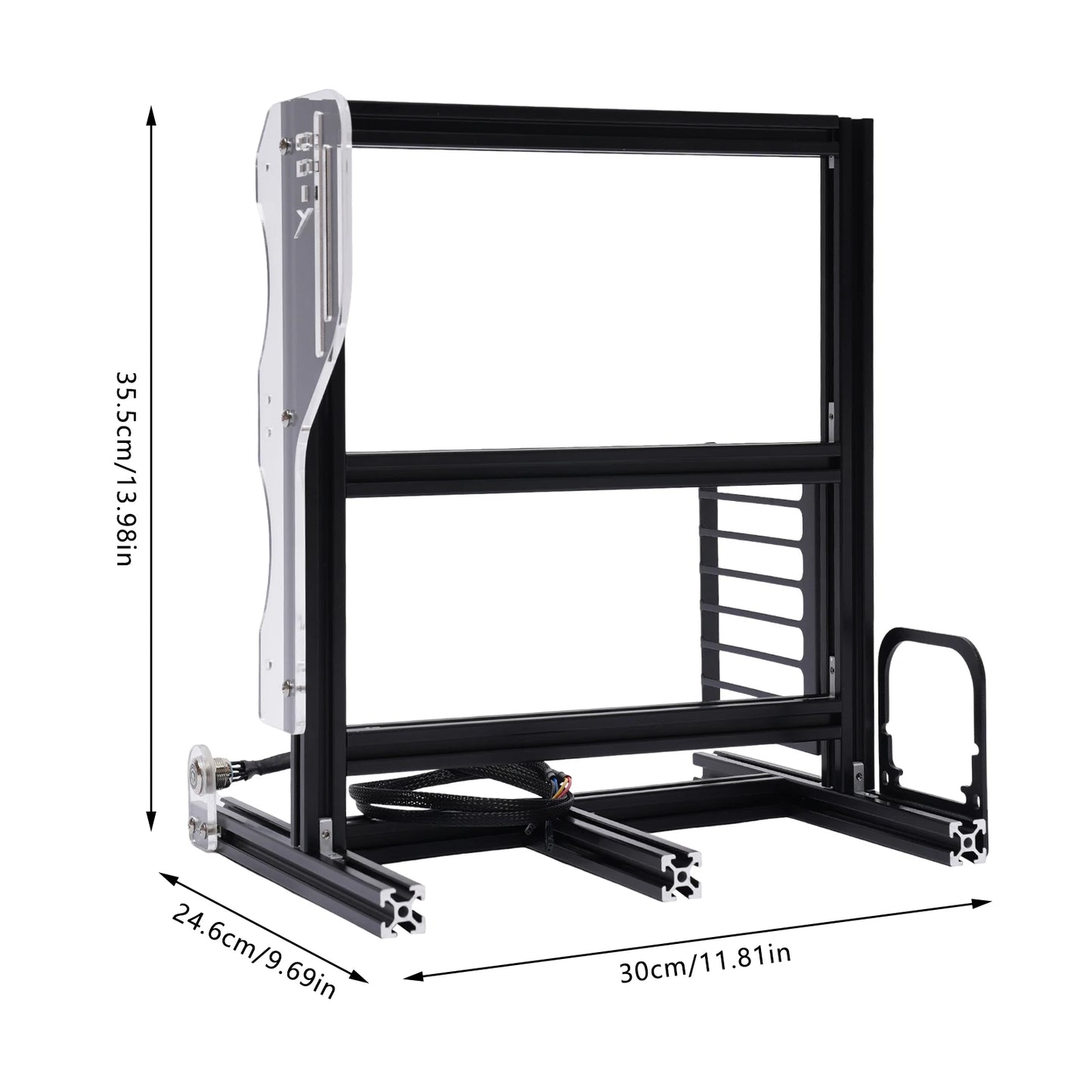 PC Frame Test Bench ITX ATX MATX Open Air Case Water Cooling Fan Chassic DIY Mini Computer Motherboard for HTPC Graphics Card