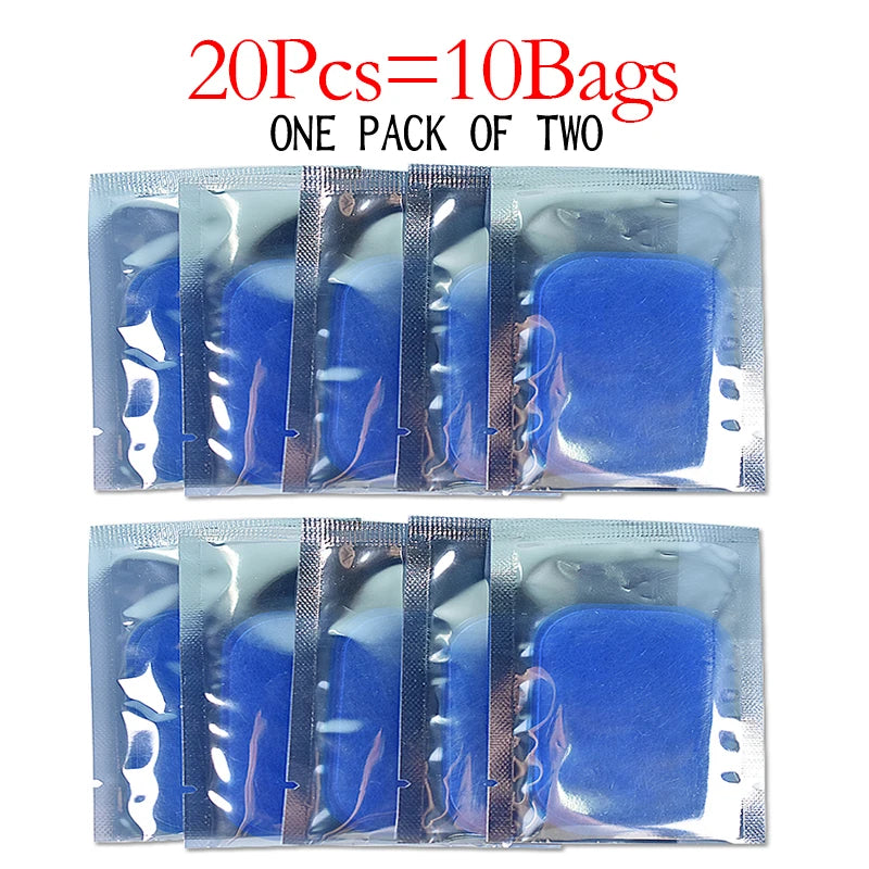 20/10Pcs EMS Hydrogel Electrode Gel Pad For Hip Abdominal ABS Fitness Muscle Stimulator Trainer Exerciser Body Slimming Massager