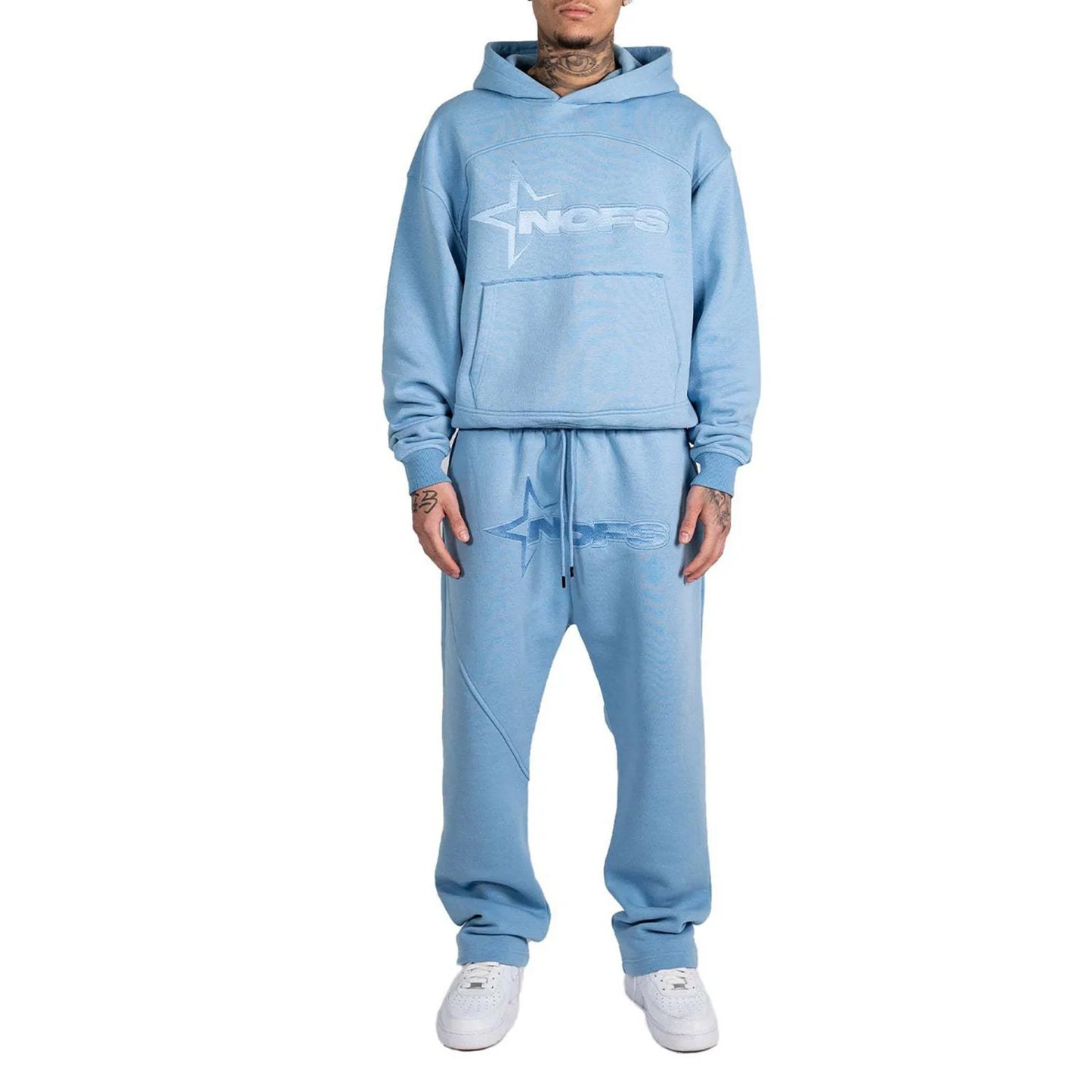 Men Women Hoodie Men's And Women's Jogging Sets Hip-hop Sports Two-piece Sets Long Sleeved Tops And Pants Casual Sports Suit