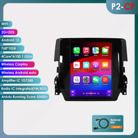 9.7" 7862 Android 13 Car radio for Honda Civic 2015-2020 tesla Style Multimedia player Carplay GPS navi Stereo 4G SWC Autoradio