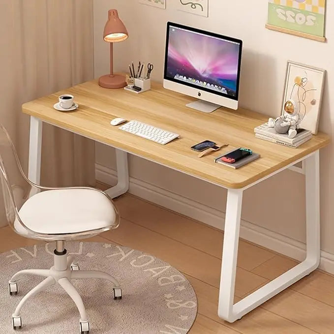 Computer Desk Modern Simple Style Desk for Home Office, 31.5 inch Small Writing Table Study Corner Work Desk for Bedroom Table