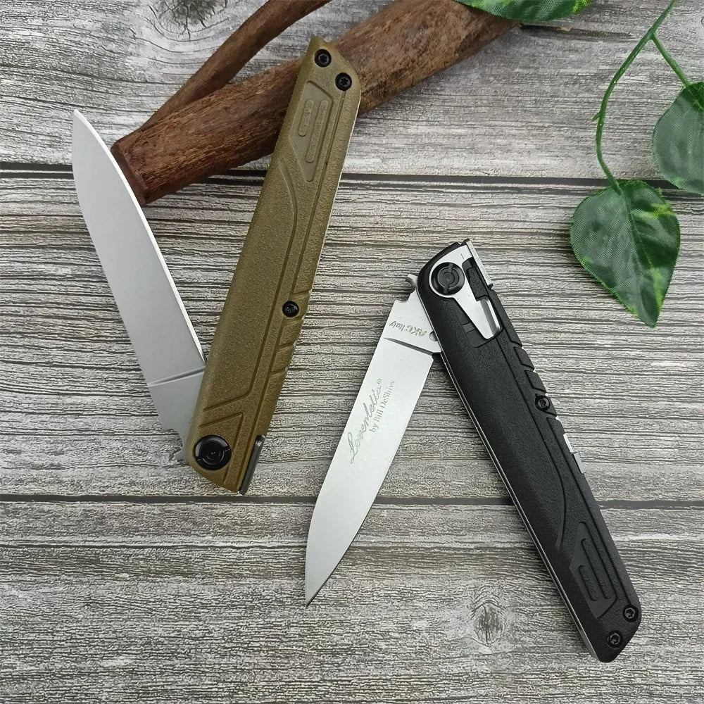 Tactical Outdoor EDC Survival Folding Knife 440C Steel Sharp Blade Durable Hunting Pocket Knife Camping Multi-purpose Tools