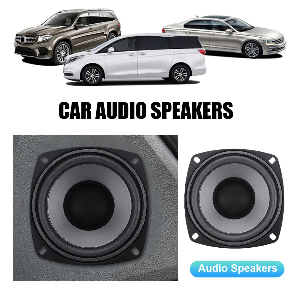 4/5/6 Inch Car Speakers 600W Subwoofer Car Audio Speaker Full Range Frequency Automotive Speakers Car Audio Horn for Vehicle