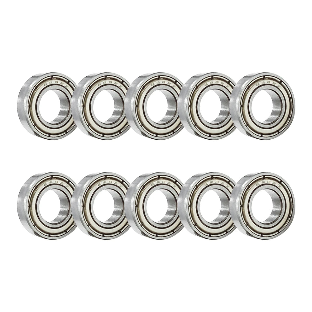 20PCS Ball Bearings 688ZZ 625ZZ 626ZZ 685ZZ 623ZZ Deep Groove Carbon Steel For Skateboard Roller Skate Bearings 3D Printer Part