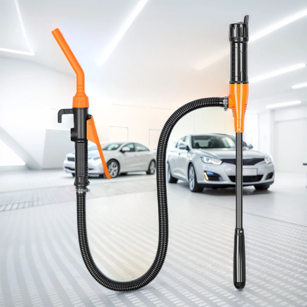 Liquid Oil Transfer Pump Handheld Water Pump Battery Powered Efficient Fuel Transfer Pump Outdoor Car Vehicle Fuel Gas Transfer