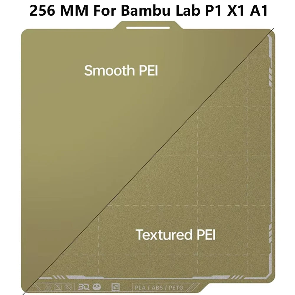 BIGTREETECH Panda Build Plate For Bambu Lab P1 A1 X1 A1 Mini Sheet Spring Steel PEI PEO PET CryoGrip Pro Honeycomb Houndstooth