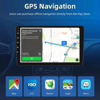 Podofo Android Car Radio For Honda Civic 2006-2011 Android Auto 2Din Multimedia Player GPS Navigation Radio No DVD Head Unit