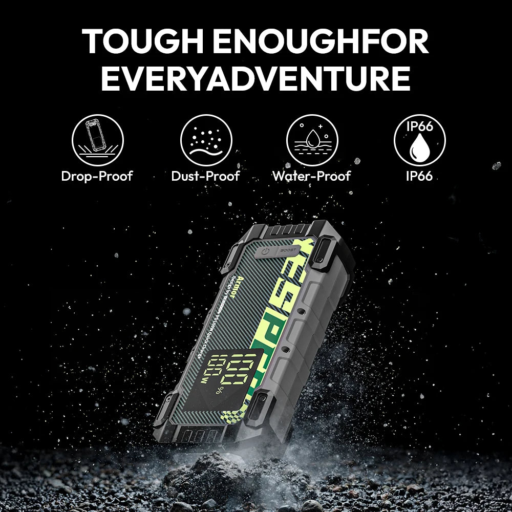 YESPER 4000A Car Jump Starter Car Booster 24000mAh Car Battery Charger PD100W Emergency Booster Starting Device Jump Start