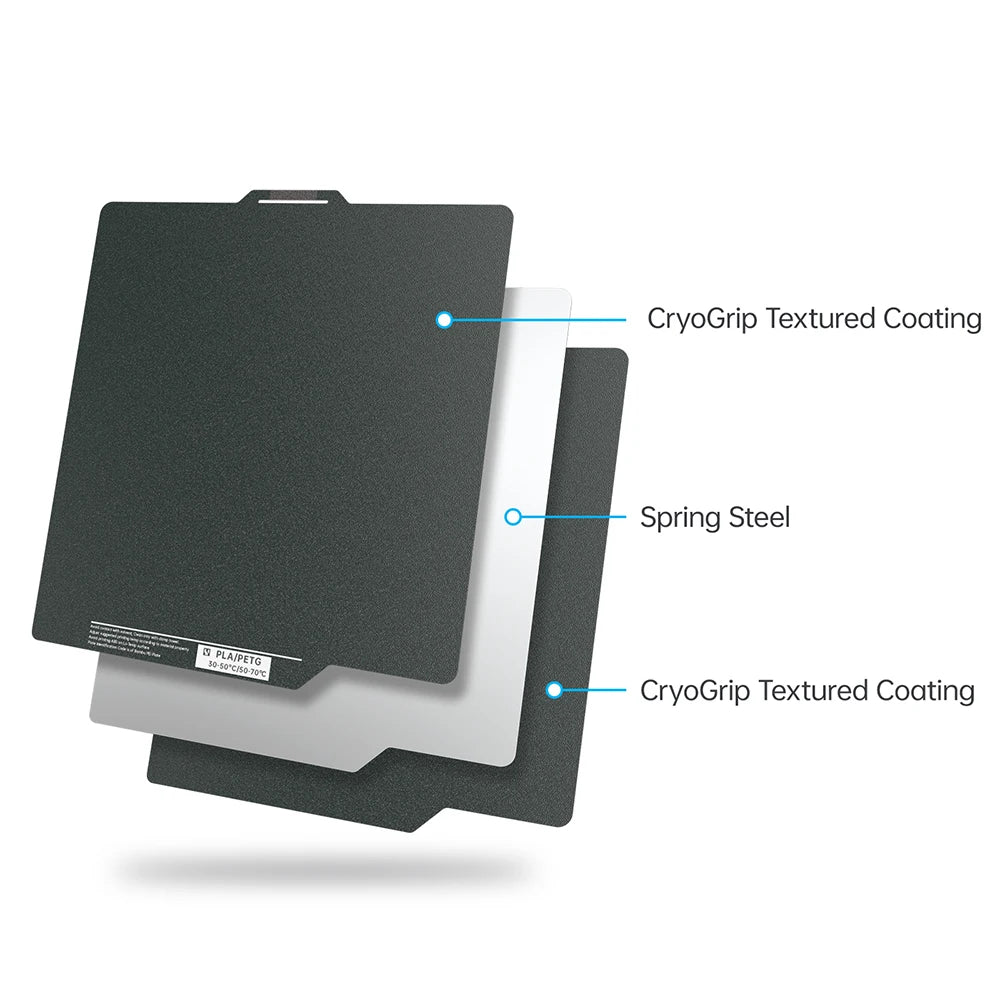BIGTREETECH Panda Build Plate For Bambu Lab P1 A1 X1 A1 Mini Sheet Spring Steel PEI PEO PET CryoGrip Pro Honeycomb Houndstooth