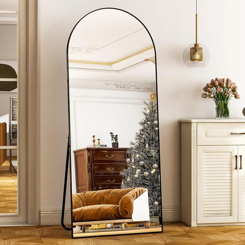 26x71 Inch Full Length Mirror - Aluminum Alloy Frame, Extra Large Floor Mirror