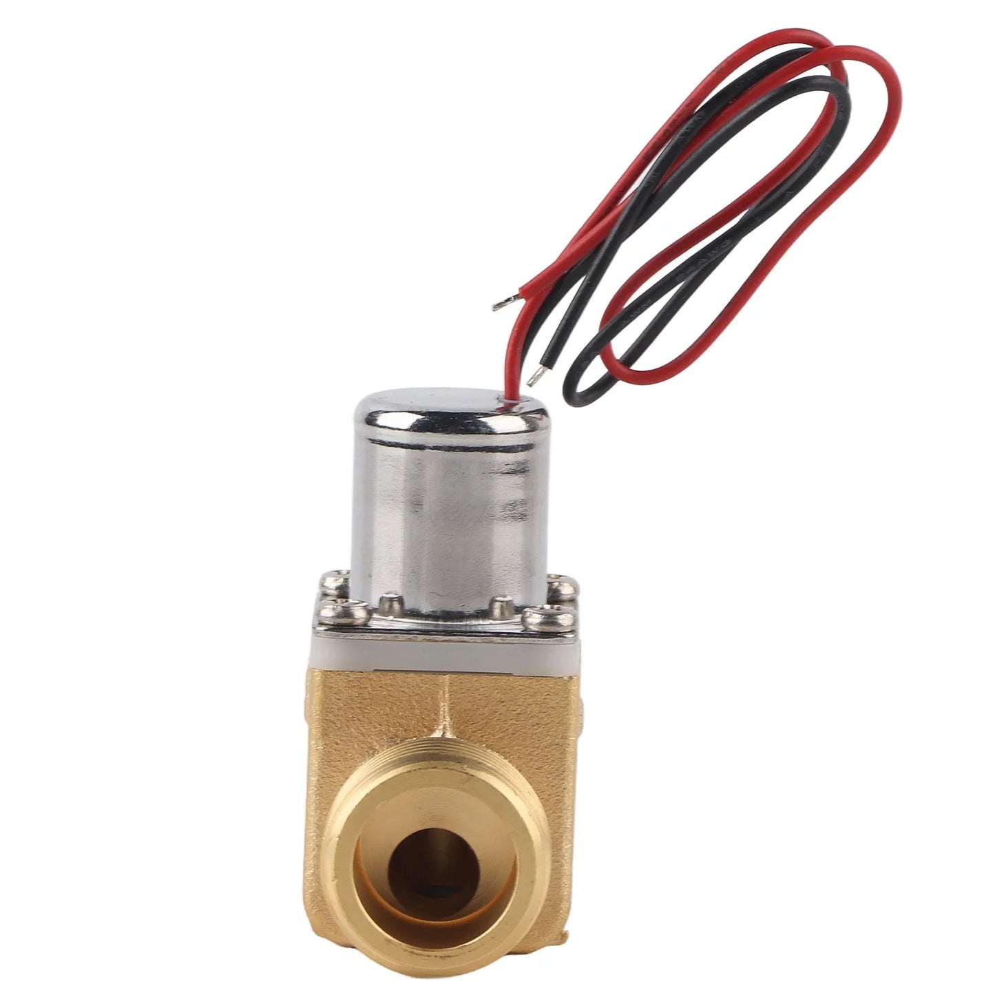 1/2 Electric Solenoid Valve Pulse Electromagnetic Valve 4.5V 1/2" Water Pulse Electromagnetic Valve Brass Solenoid Valve