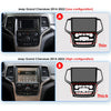 Hizpo 10.1 Carplay 4G 2Din Android 13 Car Radio for Jeep Grand Cherokee WK2 2014 -2022 Multimedia Video Player Autoradio GPS DSP