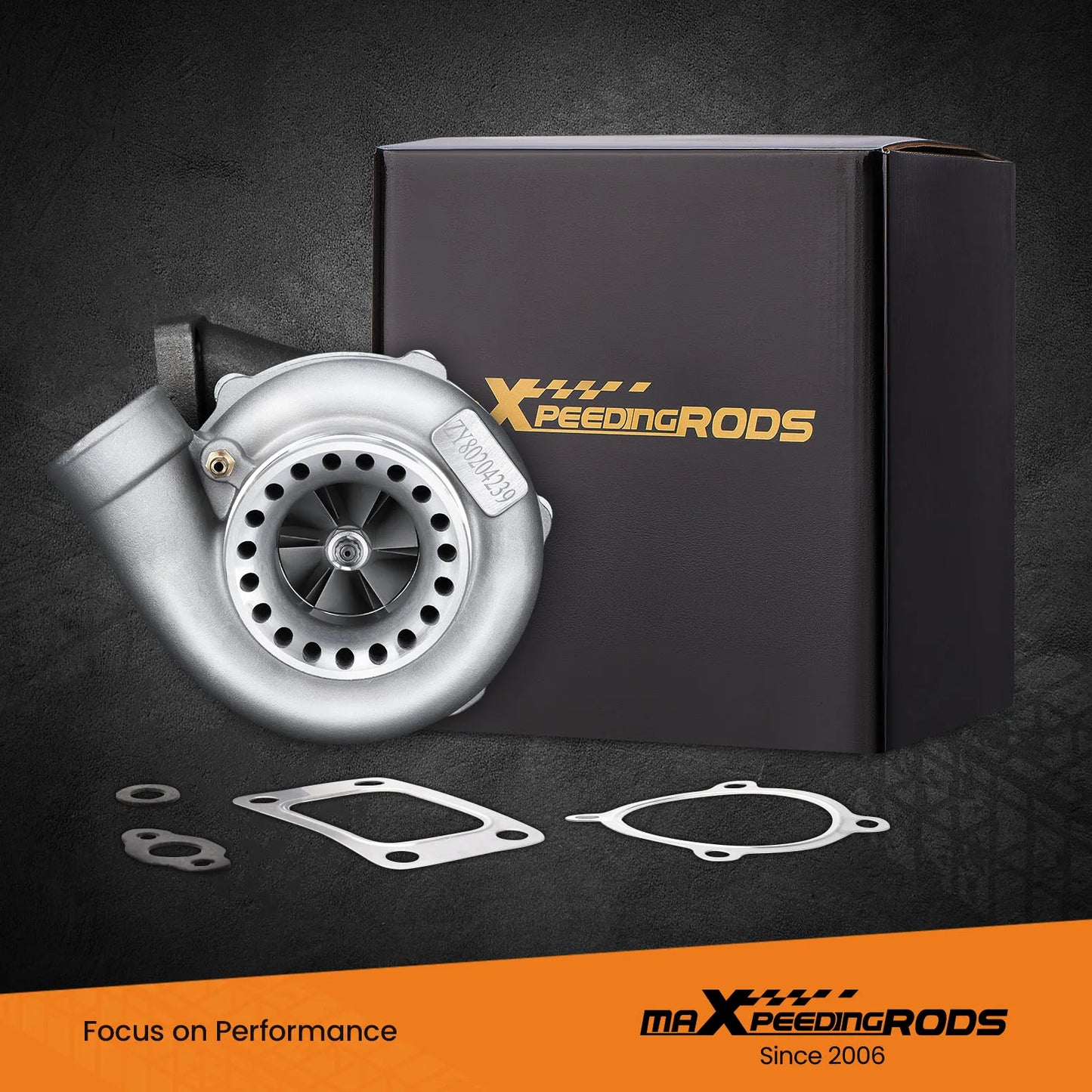 maXpeedingrods GT35 GT3582 T3 Ar.70 Ar.63 Turbocharger 600hps Compressor Turbine universal turbo
