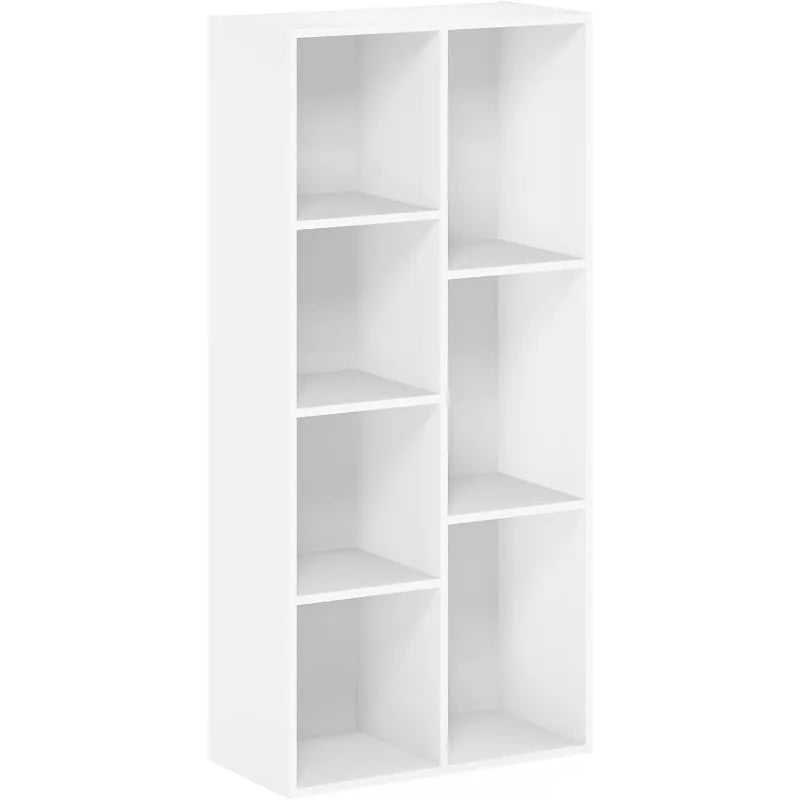 Luder Bookcase / Book / Storage , 7-Cube, White триммеры для травы