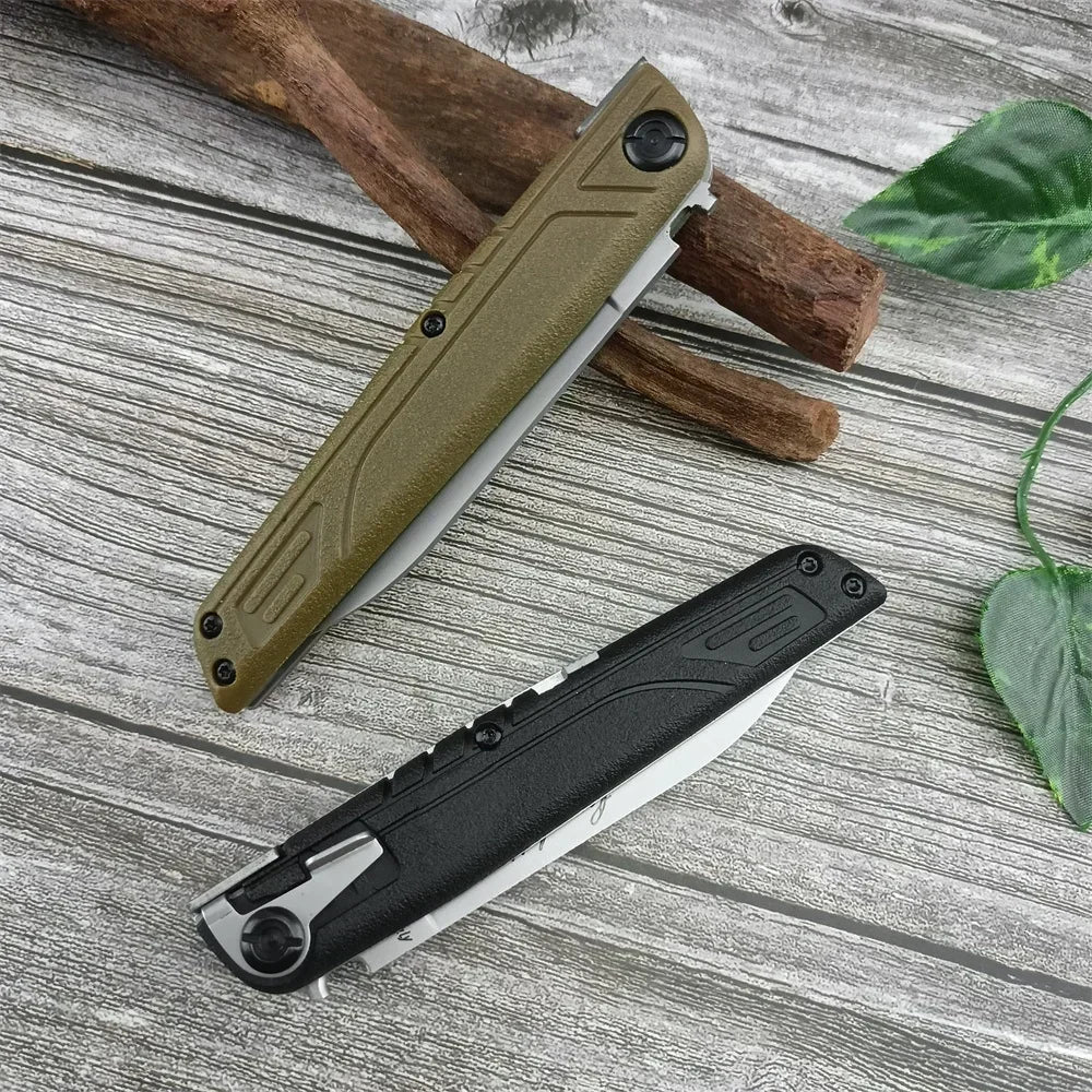Tactical Outdoor EDC Survival Folding Knife 440C Steel Sharp Blade Durable Hunting Pocket Knife Camping Multi-purpose Tools