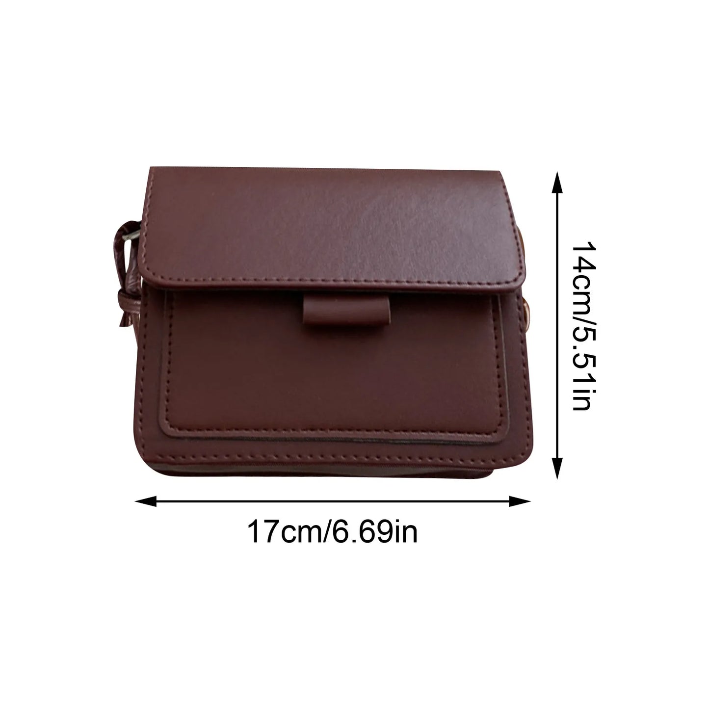 New Brand Women'S Small Crossbody Bag Lightweight Pu Leather Messenger Bag Flap Handbag Purse Summer Travel Bag For Female