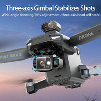 KF104 MAX2 Professional 4K Drone - GPS Quadcopter with 3-Axis Gimbal Camera