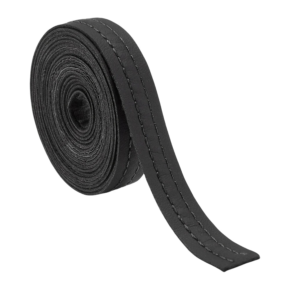 Car Mouldings Trim PU Leather Car Interior DIY Strips Self-Adhesive Dashboard Leather Decorative Line Car Interior Accessories