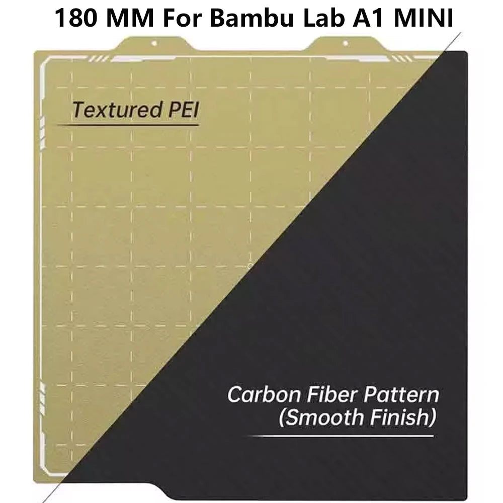 BIGTREETECH Panda Build Plate For Bambu Lab P1 A1 X1 A1 Mini Sheet Spring Steel PEI PEO PET CryoGrip Pro Honeycomb Houndstooth