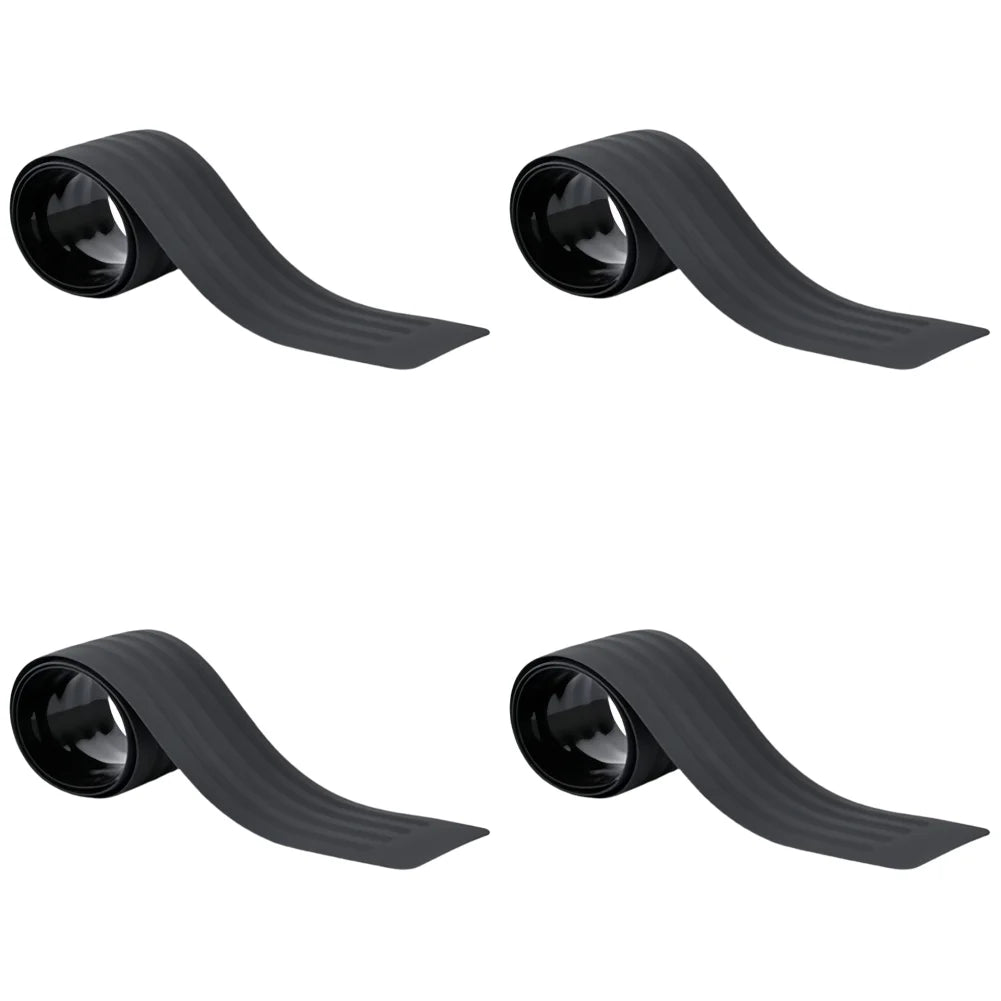 5-1PCS Universal Rear Bumper Guard Anti-Scratch Car Trunk Door Sill Plate Protector Anti-Collision Rubber Protector Strip