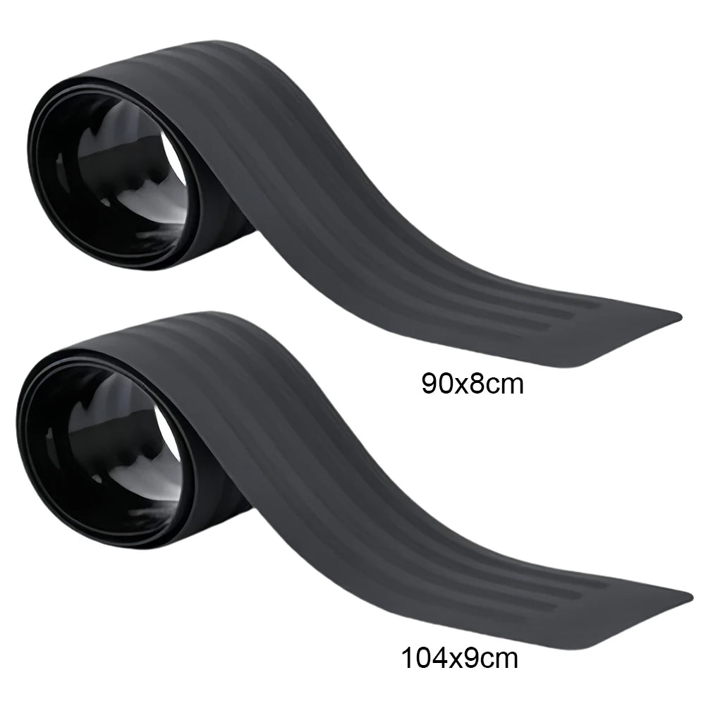 5-1PCS Universal Rear Bumper Guard Anti-Scratch Car Trunk Door Sill Plate Protector Anti-Collision Rubber Protector Strip