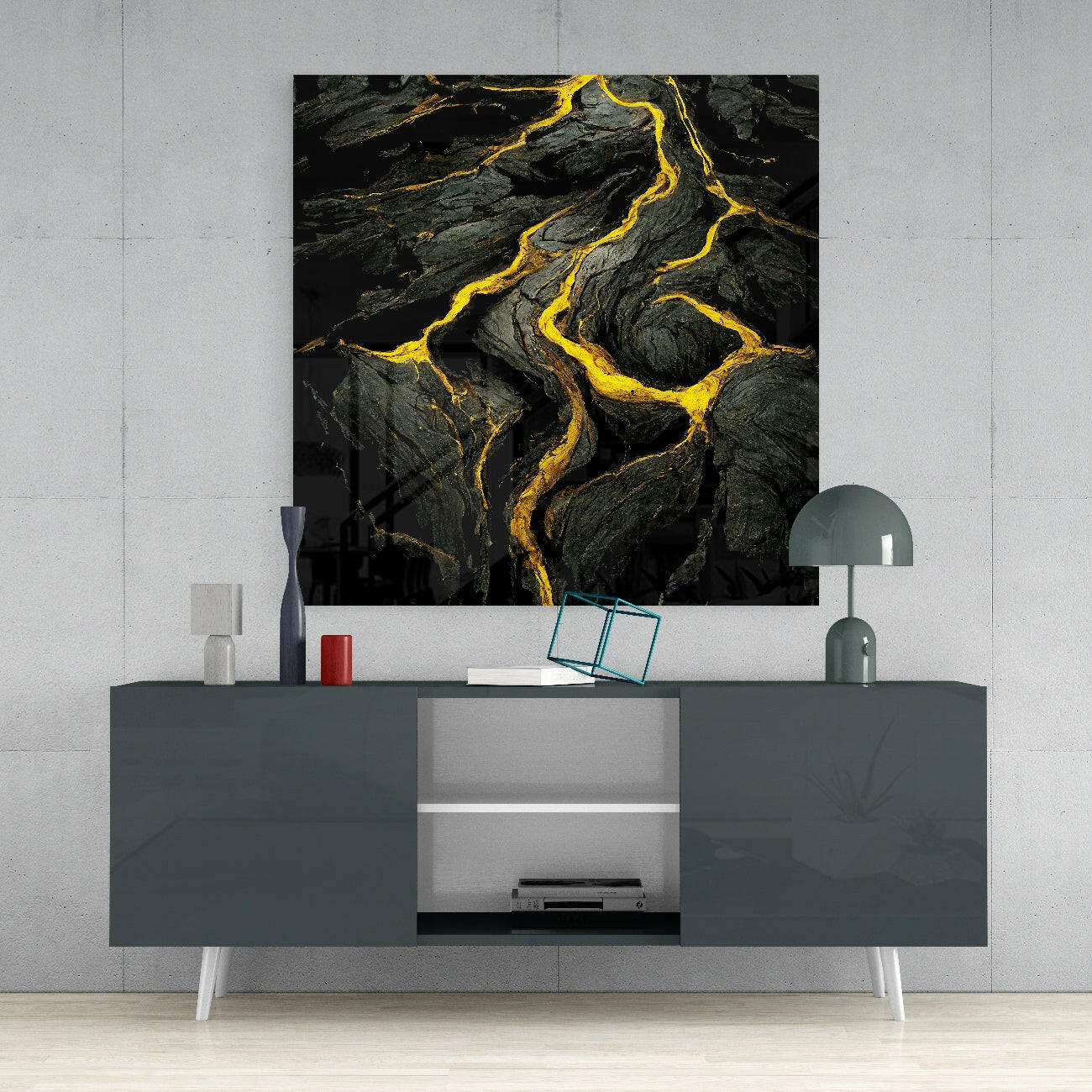 Insigneart USA Insigneart USA Lava Glass Wall Art || Designer Collection