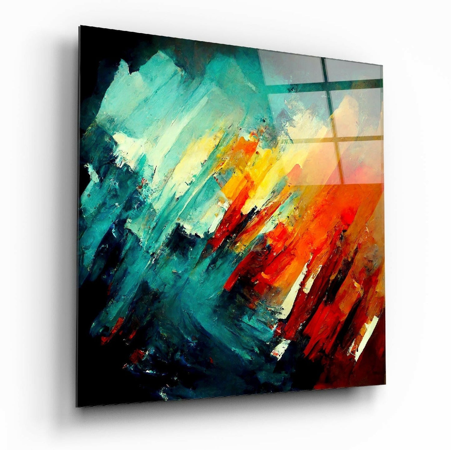 Insigneart USA Insigneart USA Brush Glass Wall Art || Designers Collection