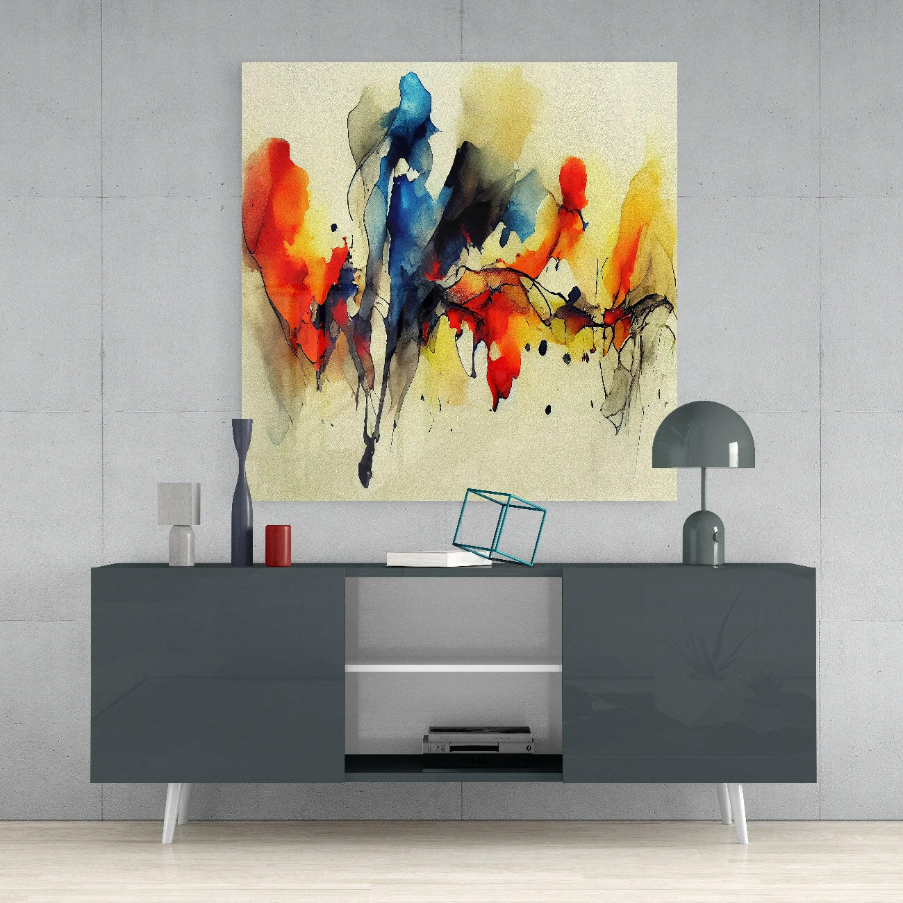 Insigneart USA Insigneart USA Frequency Glass Wall Art || Designers Collection