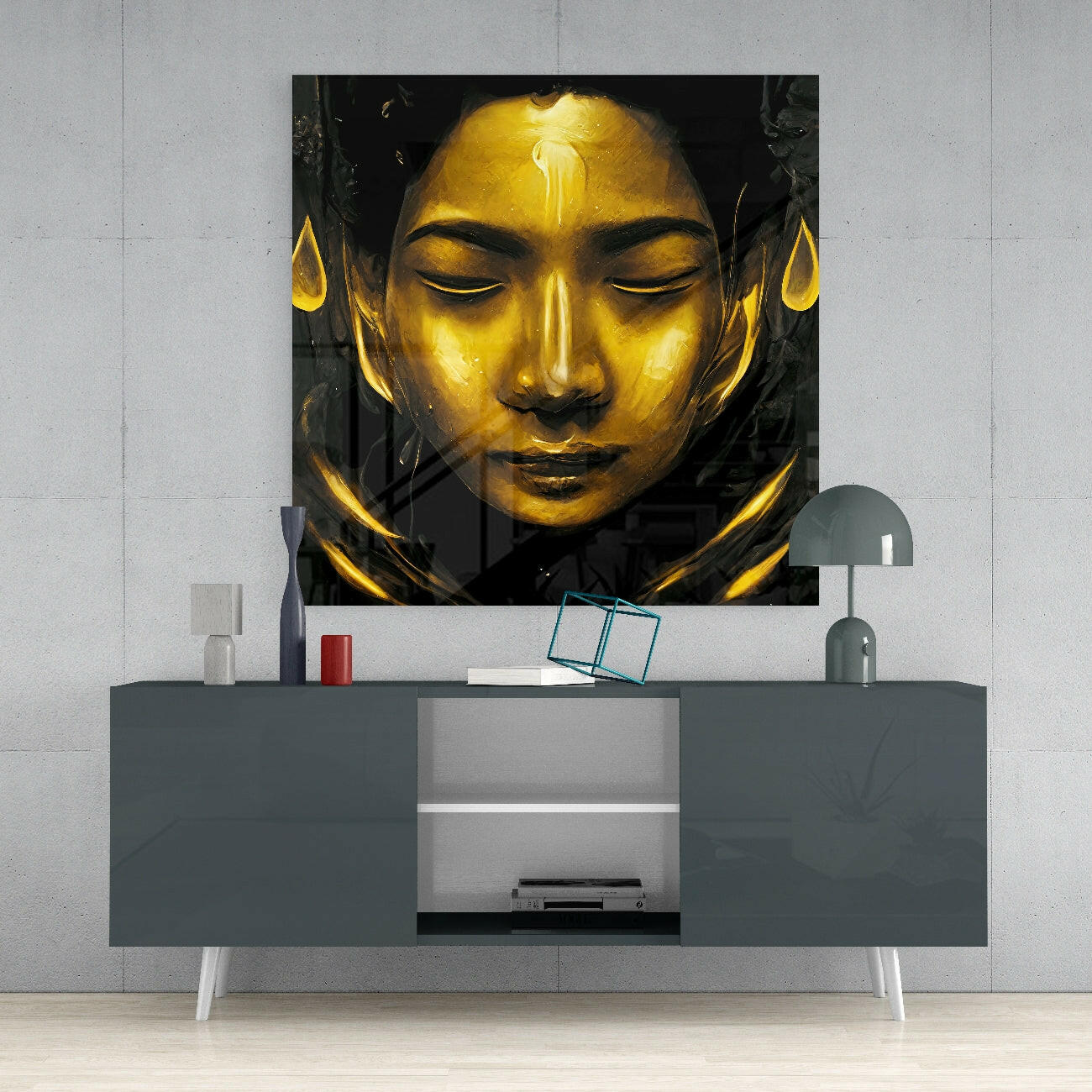 Insigneart USA Insigneart USA Goddess Glass Wall Art || Designers Collection