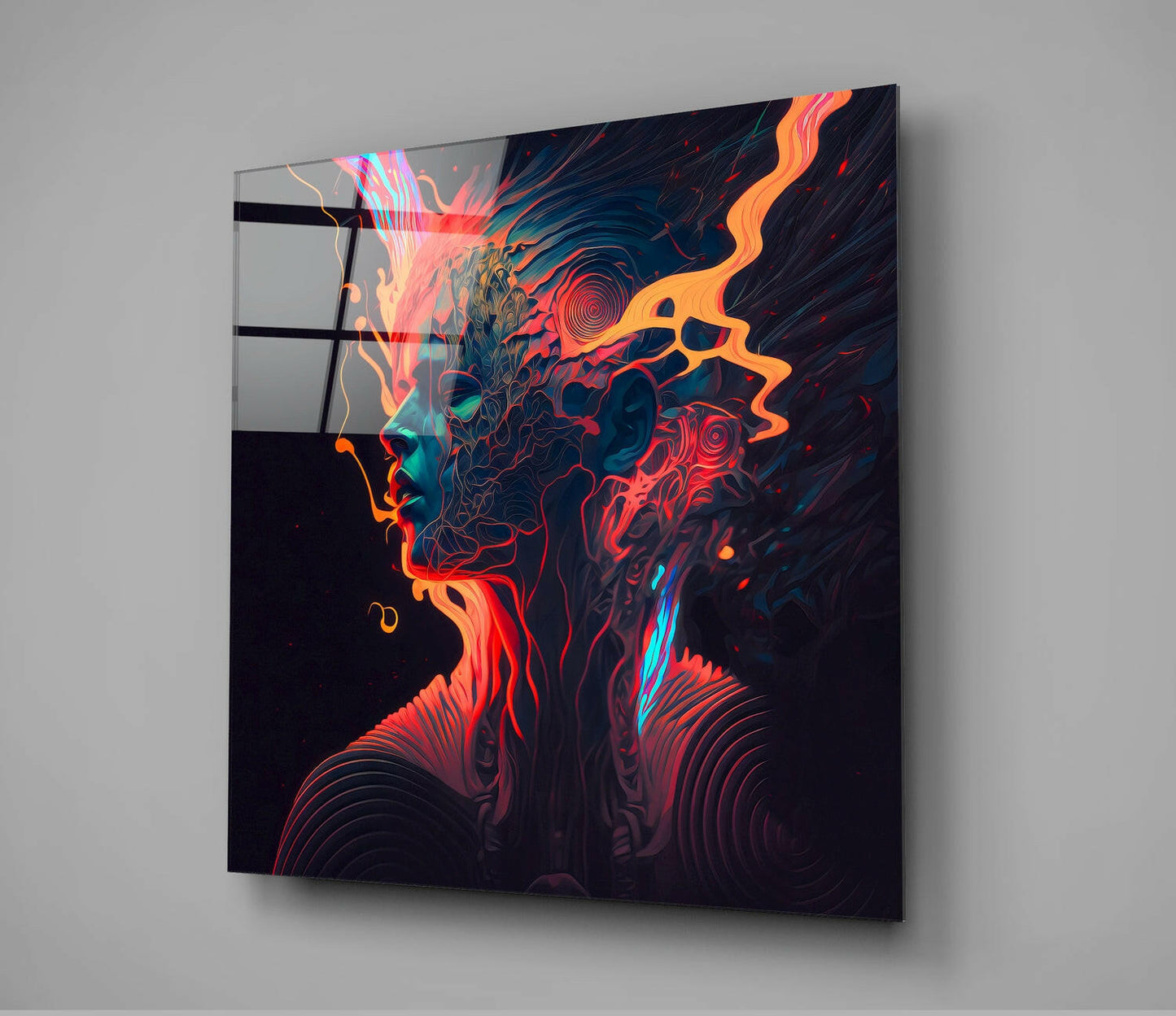 Insigneart USA Be the Music Glass Wall Art || Designers Collection