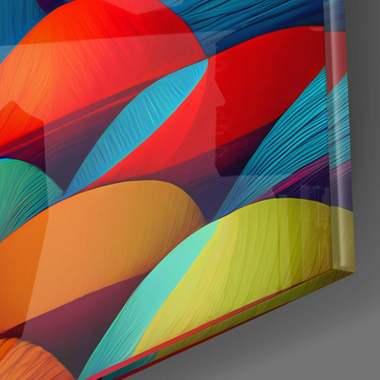 Insigneart USA Insigneart USA Lips Glass Wall Art || Designer Collection