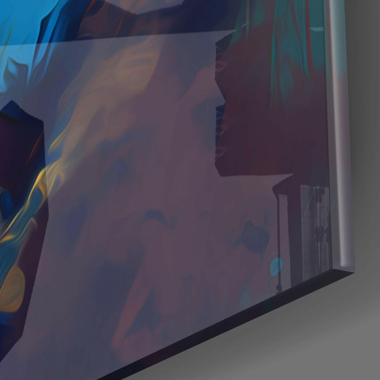 Insigneart USA Darkwing Duck Glass Wall Art || Designers Collection