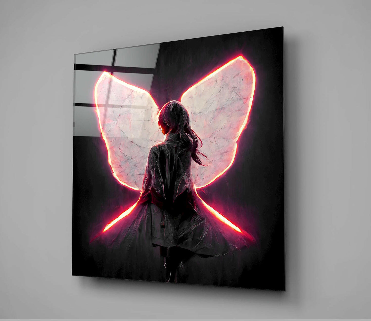 Insigneart USA Insigneart USA Me Flying Glass Wall Art || Designer Collection